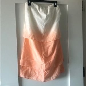 Peach super soft dress